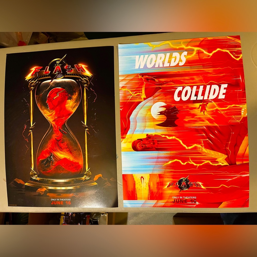 The Flash Collectible Movie posters
